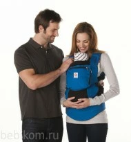 Эрго-рюкзак "Синий", Performance Ergo Baby Carrier