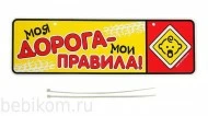 Номер на детскую коляску "Моя дорога-мои правила!"